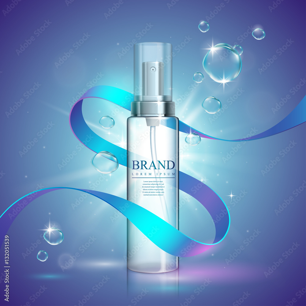 Cosmetics banner template