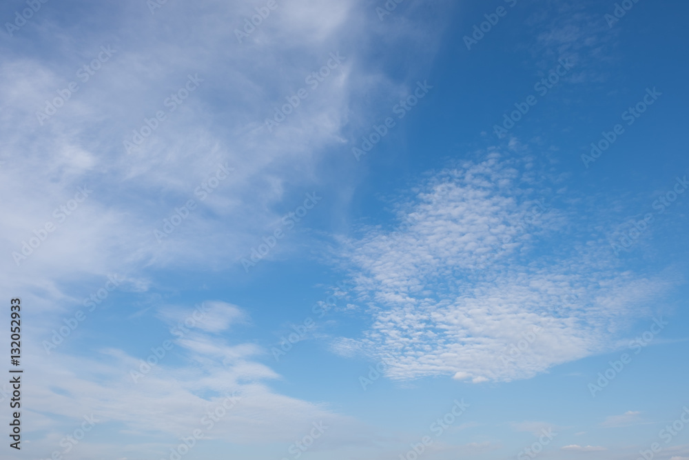 One day in the sky with clouds background One day in the sky with clouds background