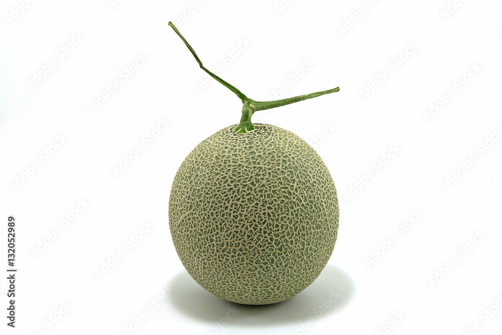 Melon on white background. Melon on white background.
