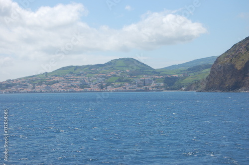 Cidade da Horta vista do mar. Açores, Portugal   © dilg