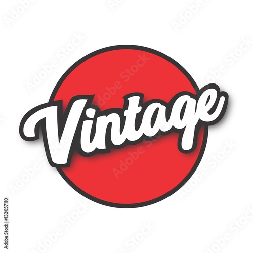 Vintage Label