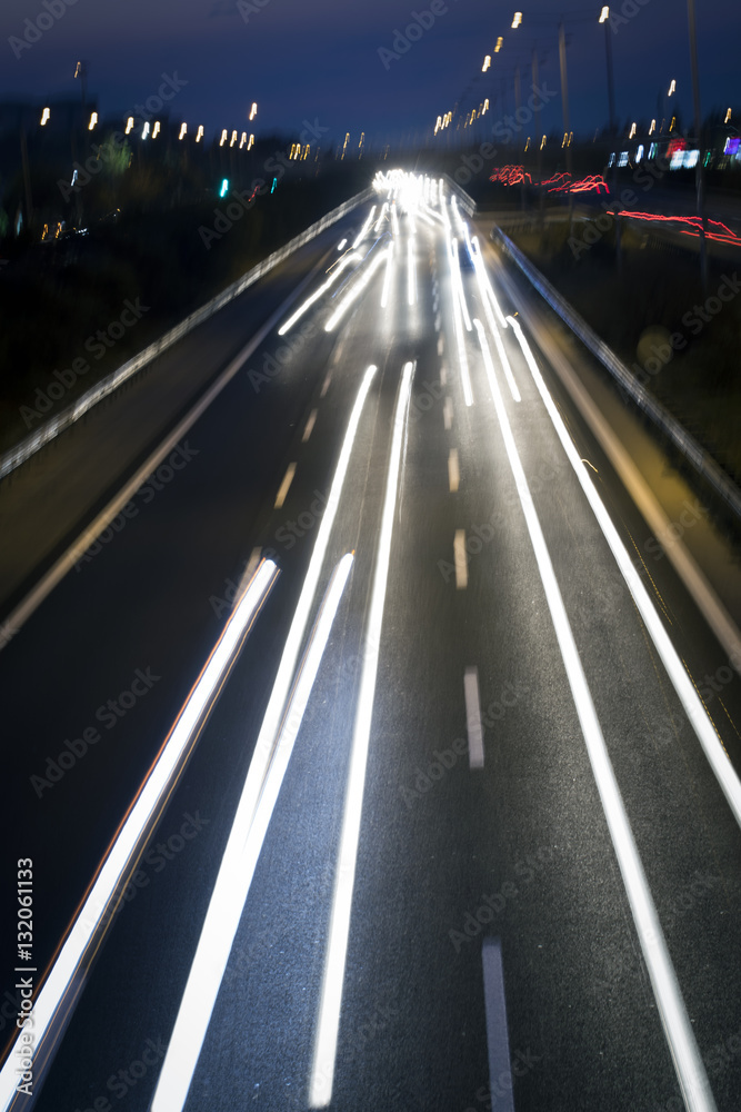 Traffic At Night Traffic At Night