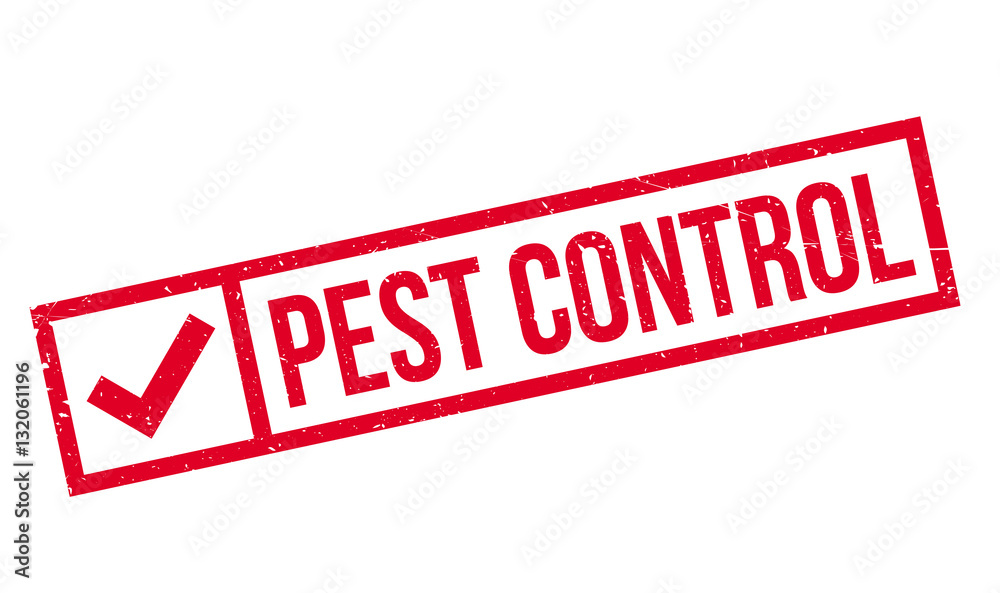Pest Control rubber stamp Pest Control rubber stamp