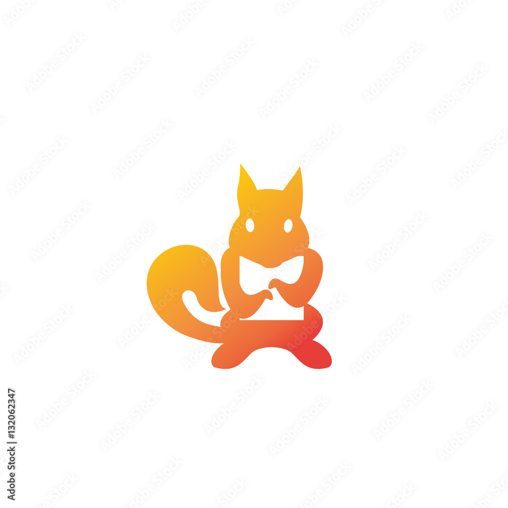 Fototapeta premium Fox Logo 