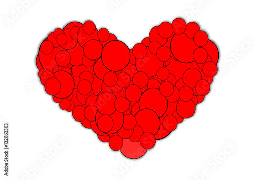 san Valentín retro 