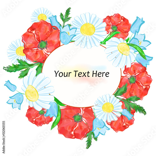 the watercolor flowers