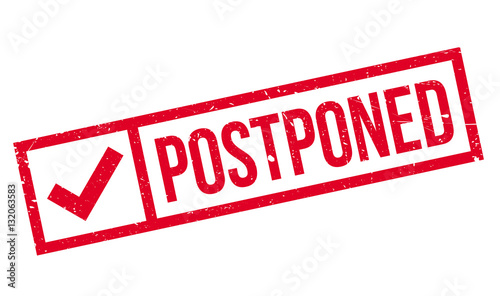 Postponed rubber stamp