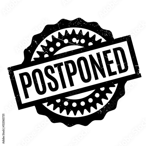 Postponed rubber stamp