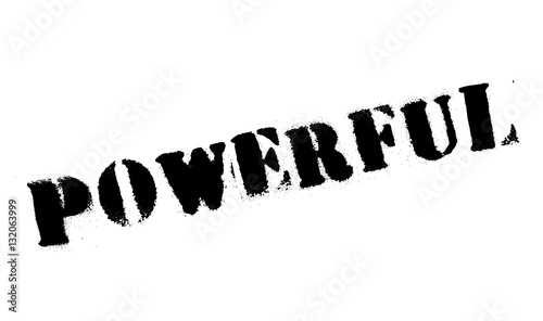 Powerful rubber stamp