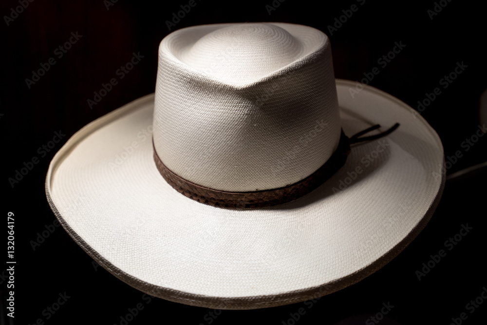 men's panama hat closeup