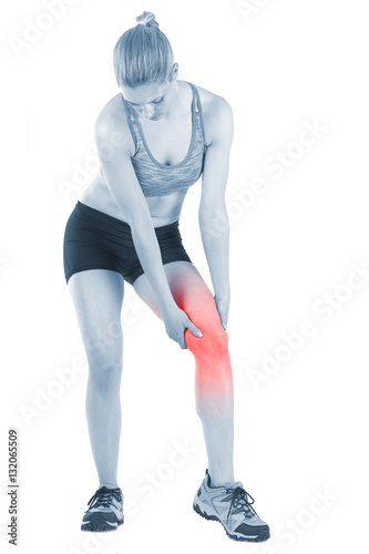 Acute pain in a knee.