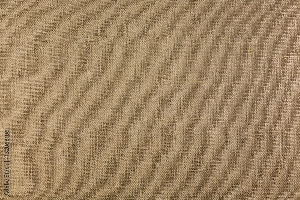 Closeup of a burlap texture