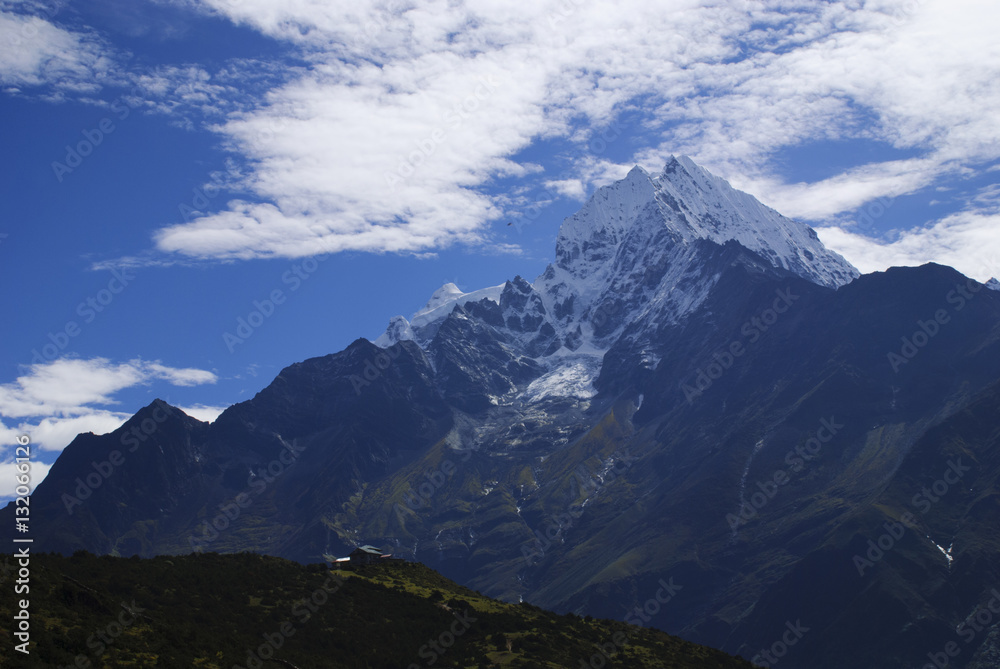 Mount Thamserku Everest Region Nepal
