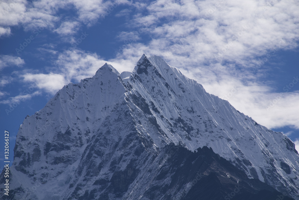 Mount Thamserku Everest Region Nepal