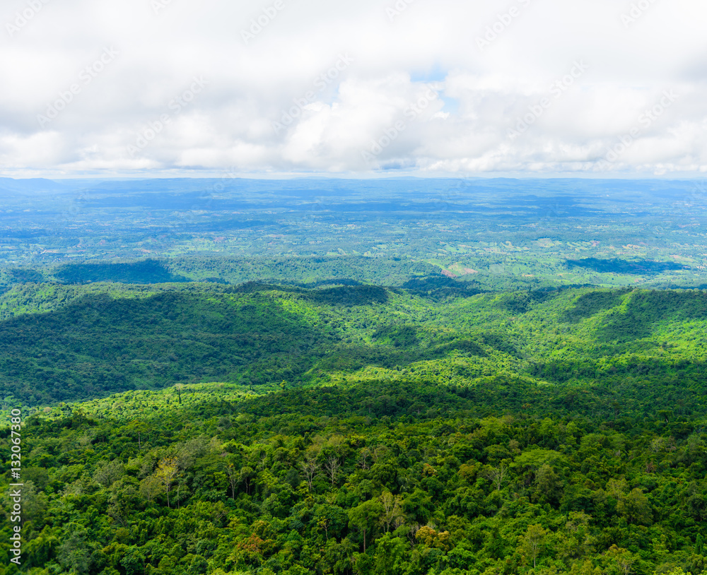 Fototapeta premium Phu Hin Rong Kla National Park, Phitsanulok Province