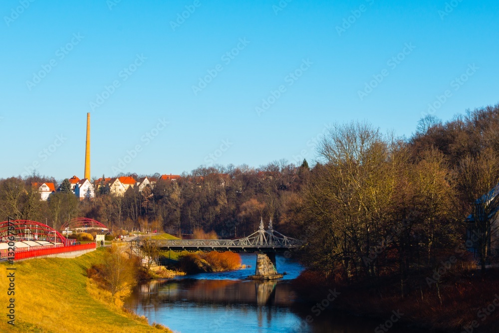 Fototapeta premium Muldestadt Zwickau