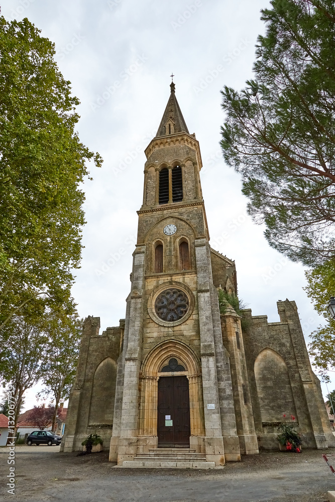Fototapeta premium Barbaste, France