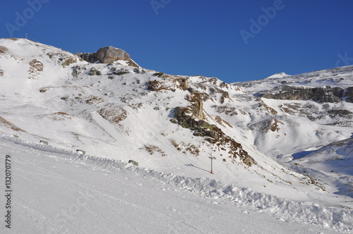 Großglockner, Heiligenblut, Hochtor, Glockerstraße, Straße, Piste, Schigebiet, Wallackhaus photo