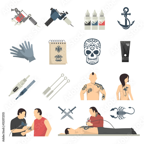  attoo Studio Flat Icons Collection 