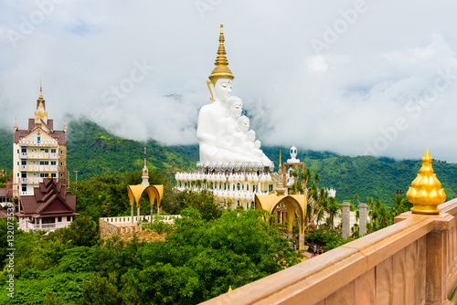 Big Buddha statue at Wat Phra Thart Pha Son Kaew