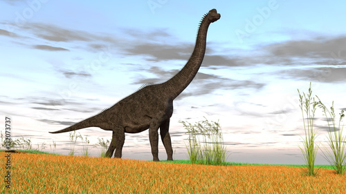 3d illustration of the gigant brachiosaurus © Kostyantyn Ivanyshen
