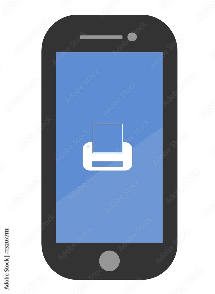 Imprimante dans un téléphone mobile Imprimante dans un téléphone mobile