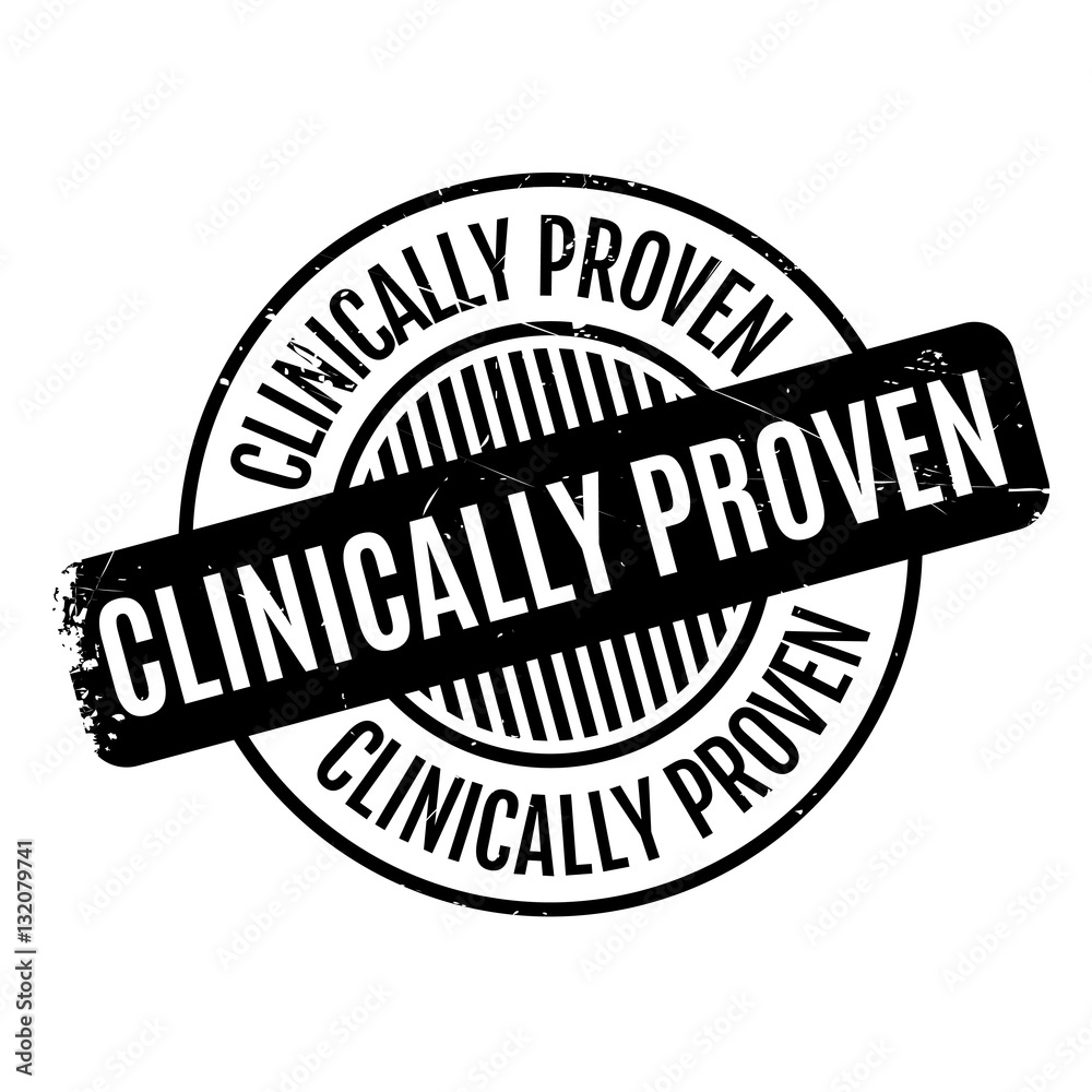 Clinically Proven rubber stamp. Grunge design with dust scratches. Effects can be easily removed for a clean, crisp look. Color is easily changed. Clinically Proven rubber stamp. Grunge design with dust scratches. Effects can be easily removed for a clean, crisp look. Color is easily changed.