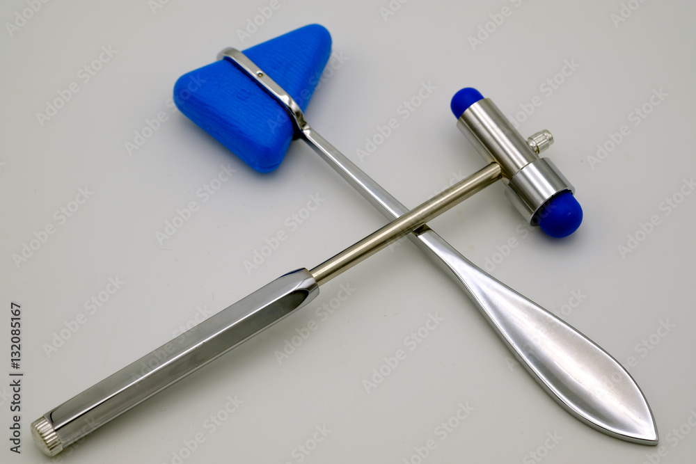 reflex hammer isolated on white background reflex hammer isolated on white background