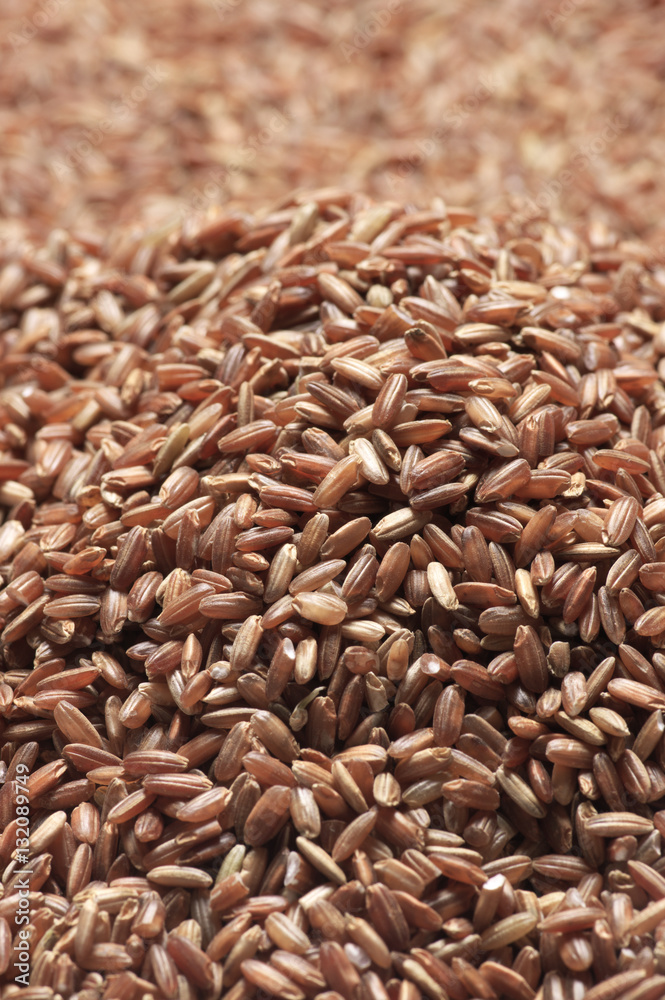 Pile of brown rice Pile of brown rice