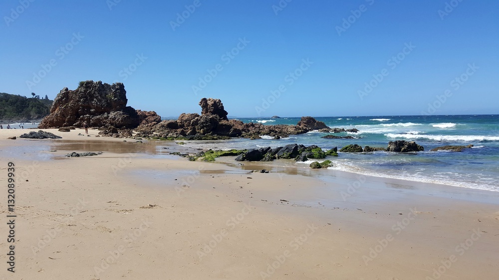 Plage de Port Macquarie, Nouvelle Galles Du Sud, Australie Plage de Port Macquarie, Nouvelle Galles Du Sud, Australie