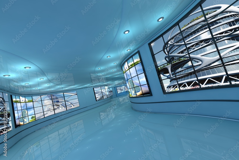 Fototapeta premium Modern building