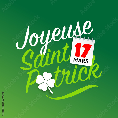 Joyeuse Saint Patrick