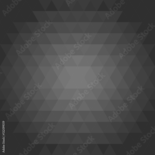 Geometric vector dark pattern. Background with flow effect. Abstract geometric ornament