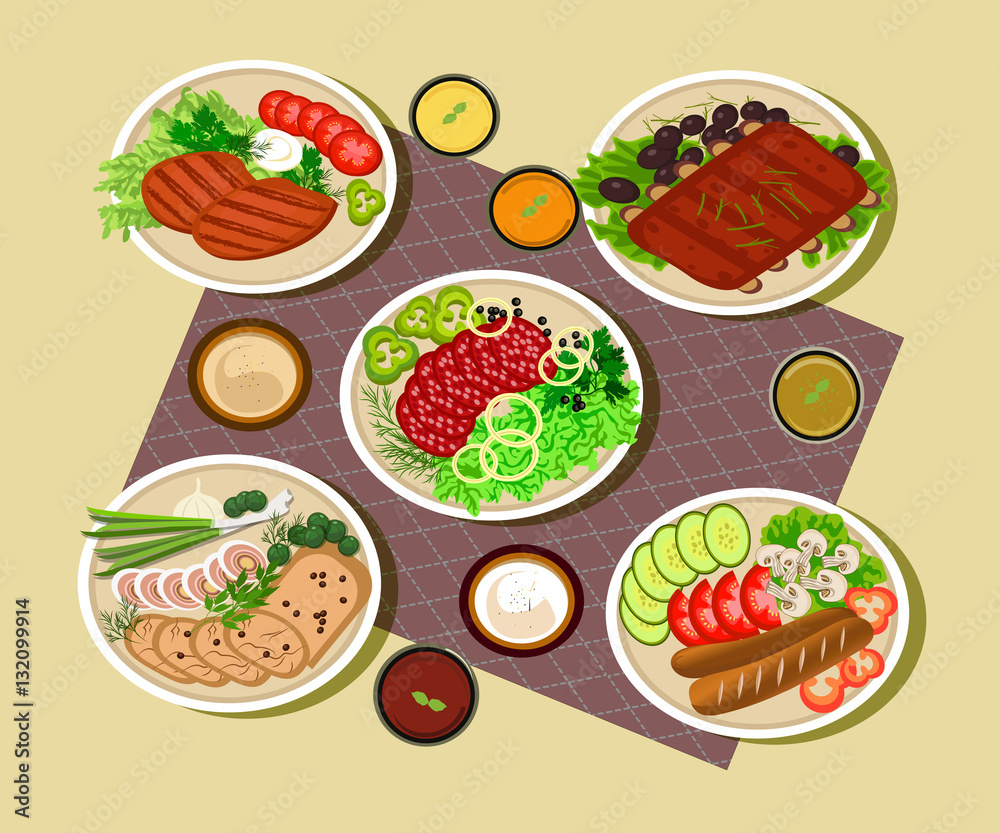 food meat dinner meal menu eat food meat dinner meal menu eat
