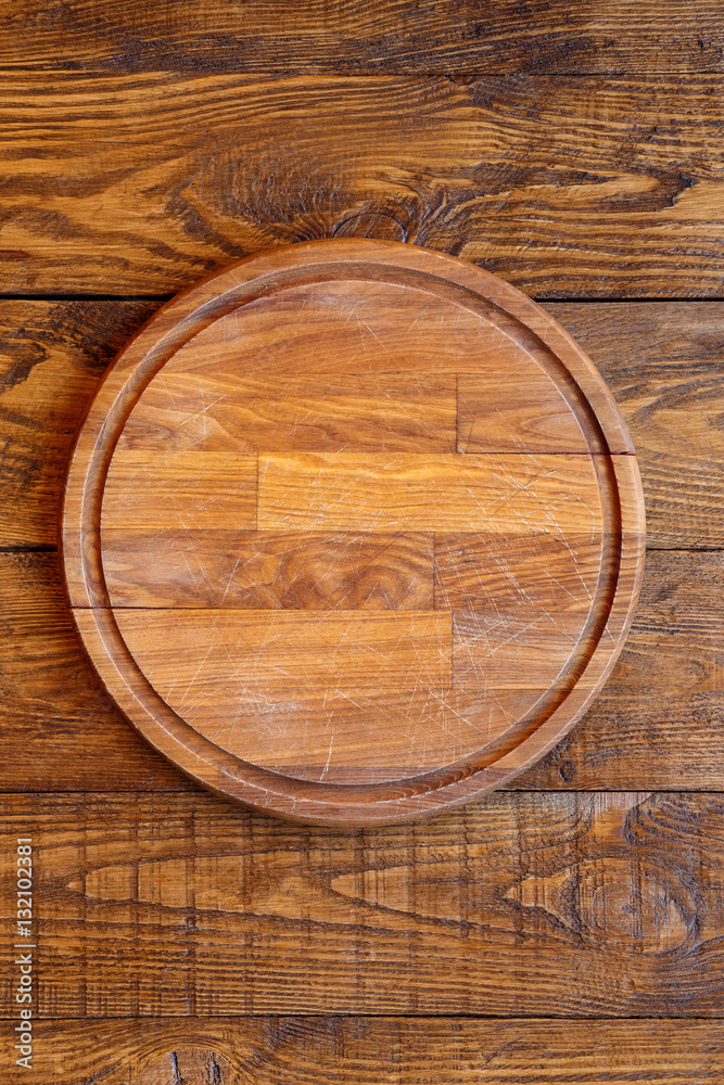 Wooden round board for pizza Wooden round board for pizza