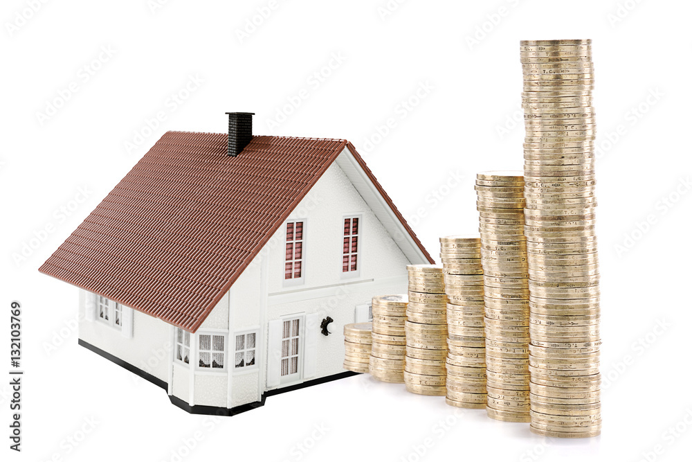 Housing Prices Rising Concept Housing Prices Rising Concept