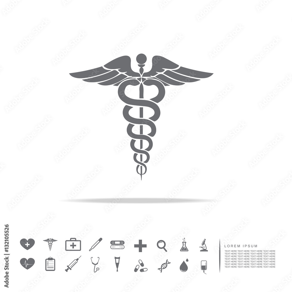 caduceus medical symbol caduceus medical symbol