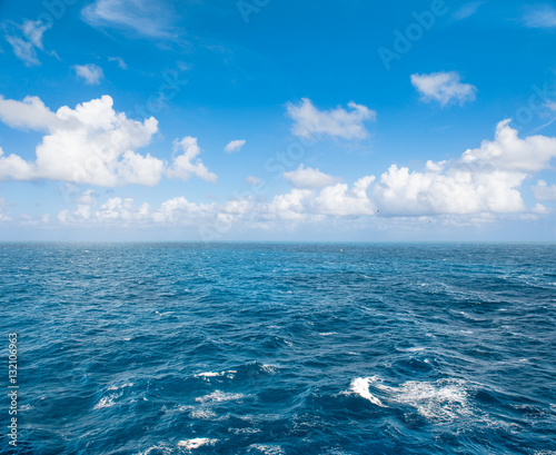 Fototapeta Naklejka Na Ścianę i Meble -  Turquoise sea water perfect blue sky Nature landscape