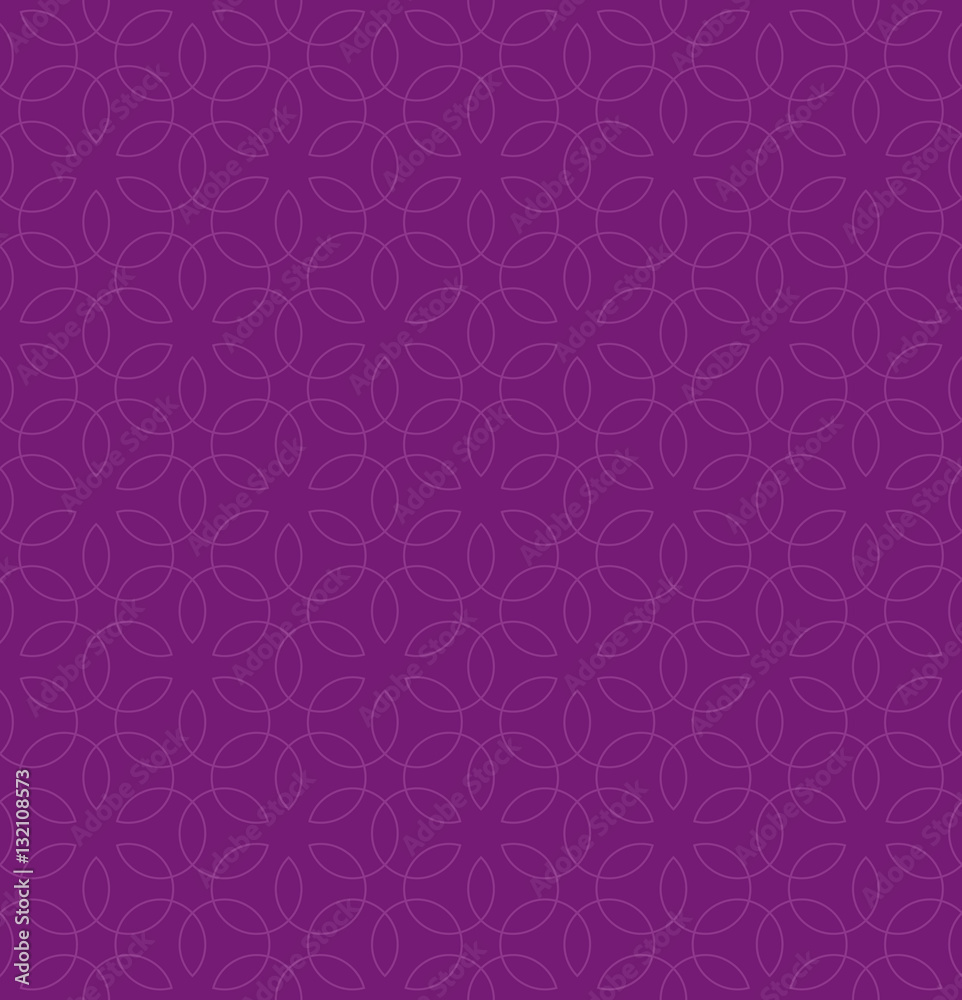 Neutral Seamless Linear Flourish Pattern.
