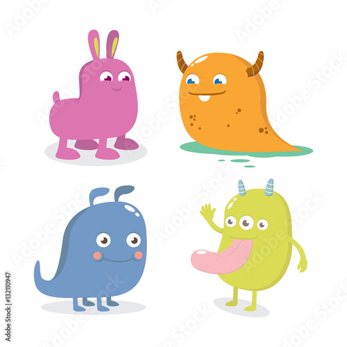 Cute Monsters Set