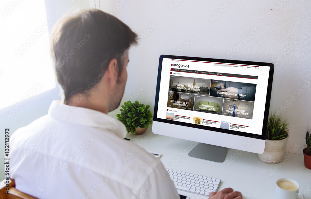 man surfing internet man surfing internet
