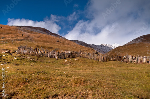 Gruzja piekną jesienią. A beautiful autumn in Georgia.