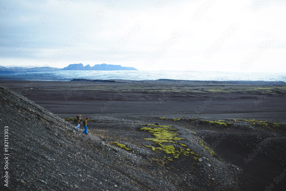 Couple Going Down Hill Couple Going Down Hill