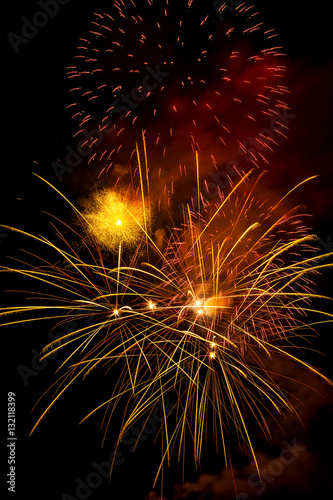view of a majastetic firework