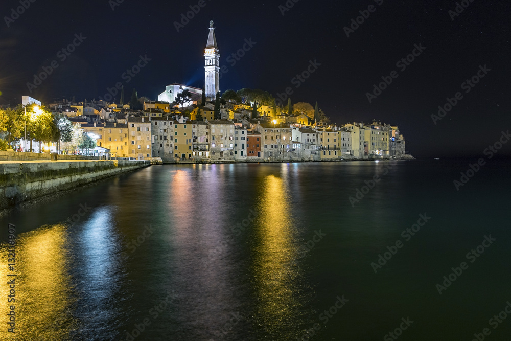 Die Altstadt von Rovinj in Istrien