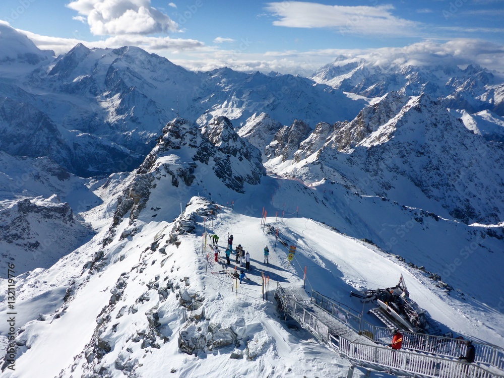 Obraz premium VERBIER, VALAIS, SWISS MOUNTAIN