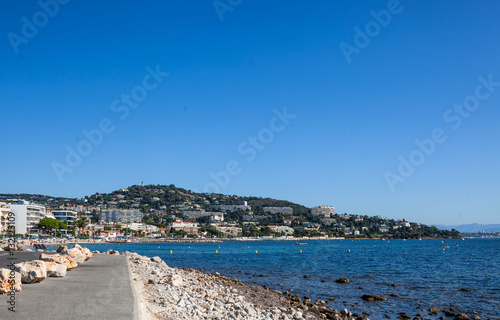 Palm Beach at Point Croisette in Cannes, France photo