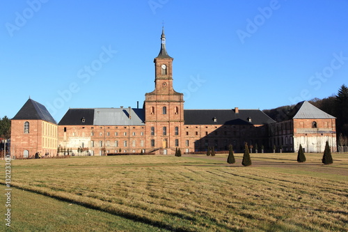 Abbaye de Moyenmoutier dans les Vosges photo