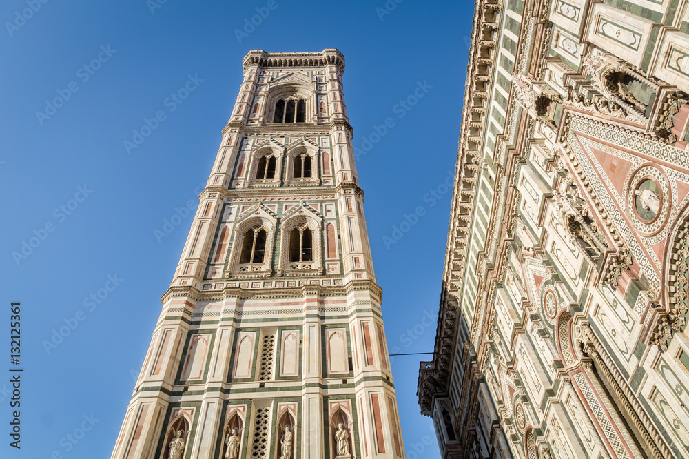 Camapnile of Giotto in Florence, Italy Camapnile of Giotto in Florence, Italy