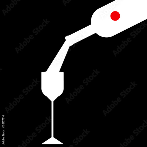 wine white glass design liquid alcohol  champagne